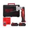 Інструмент для кабельних конекторів акумуляторний MILWAUKEE, M18 BSBT-202X (зарядний пристрій М12-18 FC. 2 акумулятори М18 В2 2А