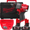 Дриль-шуруповерт акумуляторний безщітковий MILWAUKEE, M12 FDD2-602X (зарядний пристрій С12 С, 2 акумулятори М12 В6 6Аг, кліпса д