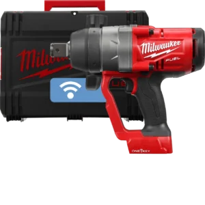 Гайковерт акумуляторний безщітковий 1'' MILWAUKEE, M18 ONEFHIWF1-0X, 2400Нм, з кільцем (каркас, HD кейс)