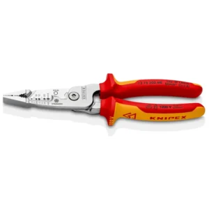 Багатофункціональні кліщі з пружиною для електромонтажних робіт KNIPEX 13 76 200 ME