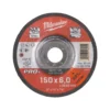 Диск зачистний по металу MILWAUKEE, SG 27/150х6 PRO+, діаметр 150мм