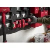 Тримач-пластина для рулеток для стелажної системи PACKOUT MILWAUKEE (90x234x40мм)