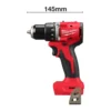 Дриль-шуруповерт акумуляторний безщітковий MILWAUKEE, M18 BLDDRC-202C, 60,5Нм (зарядний пристрій М12-18 С, 2 акумулятори М18 В2
