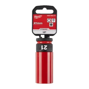 Головка ударна подовжена 1/2" AUTO MILWAUKEE, 21мм (пластик)