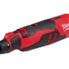 Шліфмашина пряма акумуляторна безщіткова MILWAUKEE, M12 BLROT-0 (каркас, цанга 3,2мм, картонне пакування)