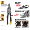 Ножиці по металу TOUGHBUILT Bulldog TB-H4-60-B, 243мм