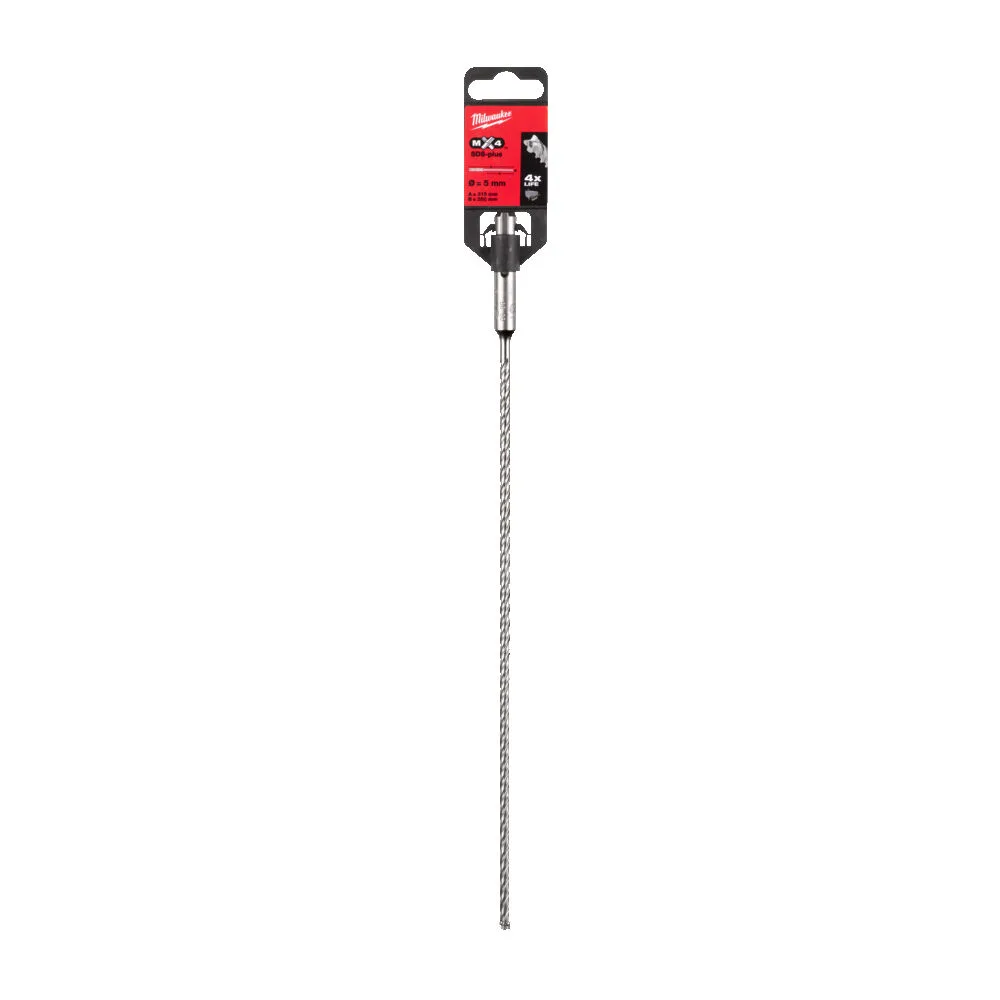 Бур SDS-PLUS MX4 MILWAUKEE, діаметр 5,0х315х250мм