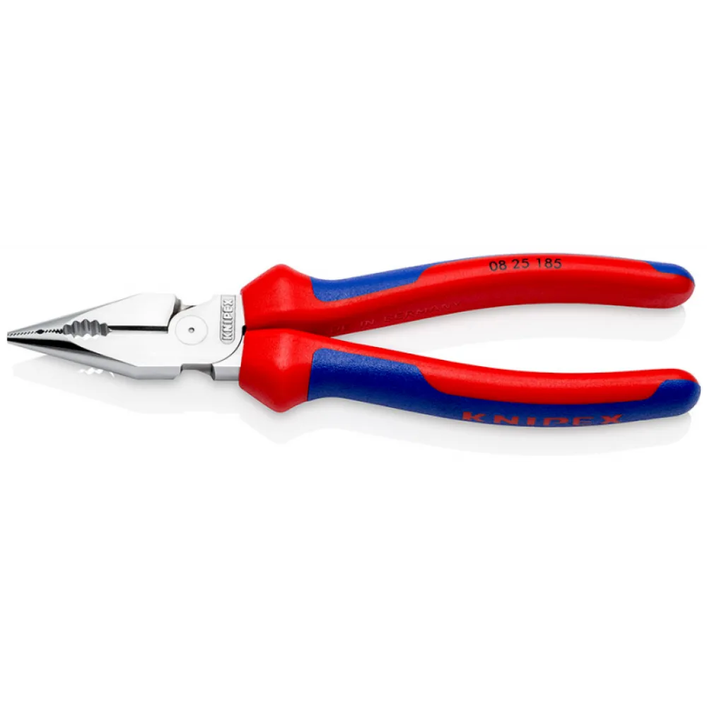 Пасатижі подовжені KNIPEX, 08 25 185, хромовані