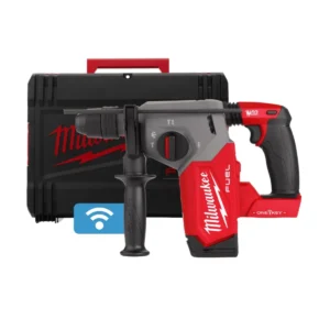 Перфоратор акумуляторний безщітковий SDS-PLUS MILWAUKEE, M18 ONEFHX-0X, 2,5Дж (каркас, патрон FIXTEC 13мм, HDкейс)