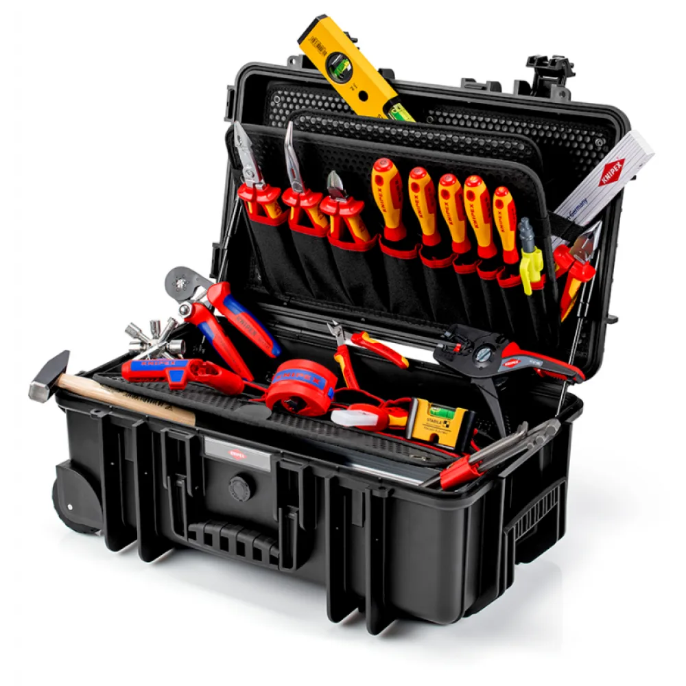 Валіза для інструментів KNIPEX "Robust26" Elektro, 00 21 33 E, укомплектована