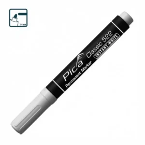 Маркер перманентний Pica Classic 522/52 Classic Instant-White, білий