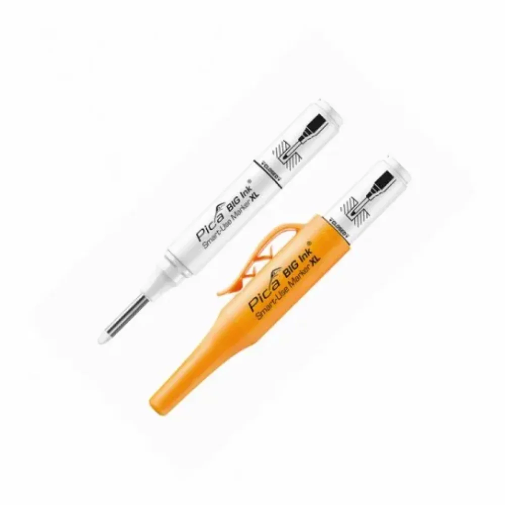 Маркер фірмовий з довгим носиком Pica BIG Ink Smart-Use Marker XL, 170/52, білий