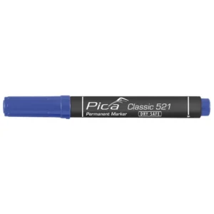 Маркер перманентний Pica Chisel tip, 521/41, зі скошеним носиком, синій