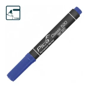 Маркер перманентний Pica 520/41 Classic Permanent Marker bullet tip, синій