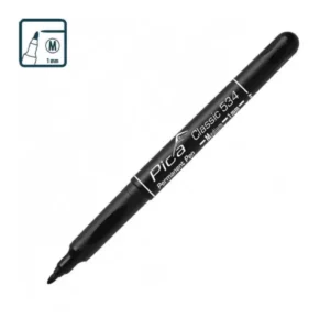 Маркер перманентний Pica Classic 534/46 Permanent Pen Medium, тонкий чорний