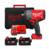 Гайковерт акумуляторний 1/2" MILWAUKEE, M18 FHIW2F12-502X, 2034Нм, (зарядний пристрій M12-18FC, 2 акумулятори М18 В5 5Аг, HDкейс