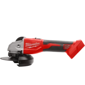 Шліфмашина кутова акумуляторна безщіткова MILWAUKEE, M18 BLSAG125X-0, діаметр 125мм (каркас бічна рукоять, захисний кожух, ключ,