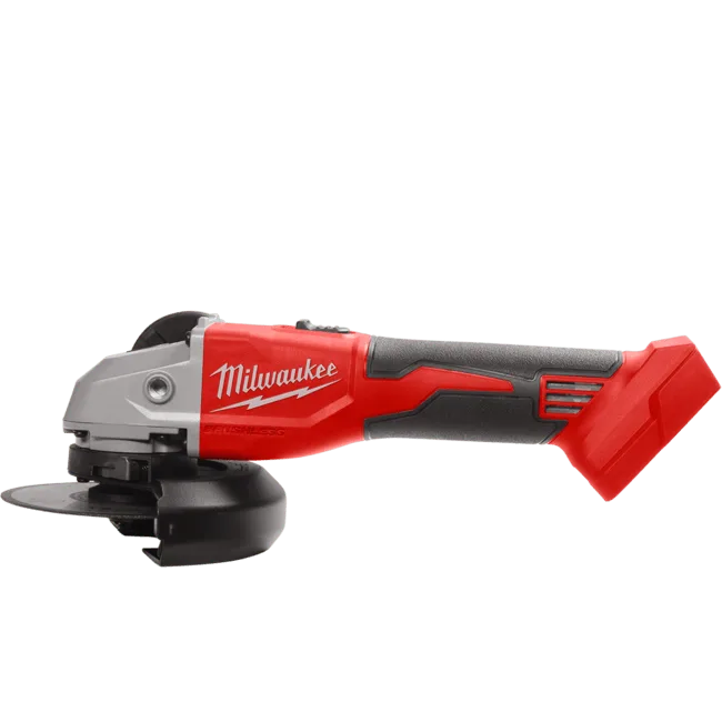 Шліфмашина кутова акумуляторна безщіткова MILWAUKEE, M18 BLSAG125X-0, діаметр 125мм (каркас бічна рукоять, захисний кожух, ключ,