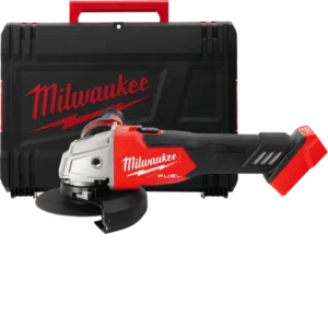Шліфмашина кутова - болгарка акумуляторна безщіткова MILWAUKEE, M18 FSAG125X-0X, діаметр 125мм (каркас, антивібраційна бокова ру