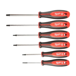 Набір викруток магнітних з тригранною рукояткою MILWAUKEE TORX (6шт)