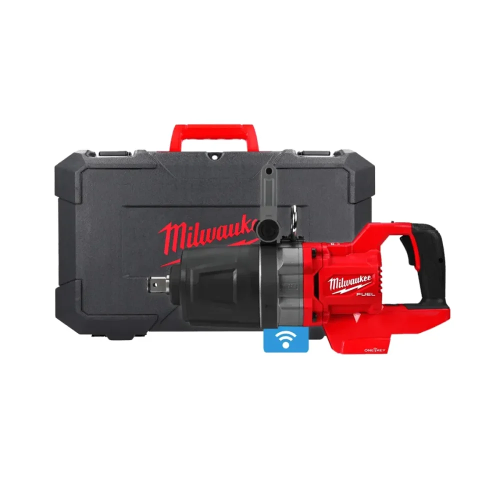 Гайковерт акумуляторний безщітковий 1'' MILWAUKEE, M18 ONEFHIWF1DS-0C, 2711Нм, з кільцем (каркас, кейс)