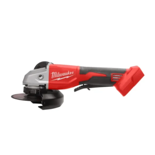 Шліфмашина кутова акумуляторна безщіткова MILWAUKEE, M18 BLSAG125XPD-0, 800Вт, діаметр 125мм, (каркас, бічна рукоять, захисний к