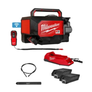 Вібратор заглибний кейсовий акумуляторний MILWAUKEE, MXF CVBCKIT-602 (+зар.пр., 2 акумХ 6Аг, оснащення)