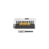 Біти IMPACT PRO 1/4"/25мм, комплект 10шт: PZ1x2 / PZ2x5 / PZ3x2 + тримач, IRWIN