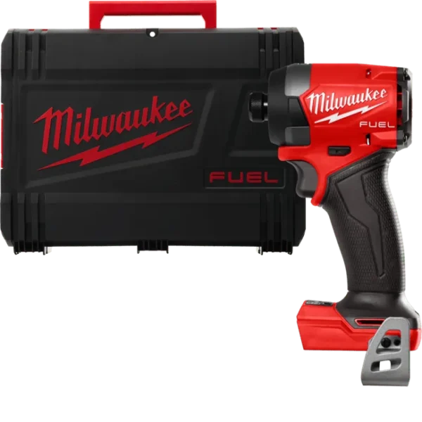 Шуруповерт ударний акумуляторний безщітковий 1/4″ HEX MILWAUKEE, M18 FID3-0X, 226Нм (каркас, кліпса для ременя, тримач для біт,