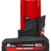 Акумулятор Li-Ion HIGH OUTPUT MILWAUKEE, M12 HB5 5Аг