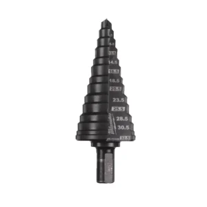 Свердло ступінчасте Step Drill COBALT ALCRN MILWAUKEE, діаметр 6-32мм з кроком 2мм