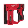 Степлер акумуляторний MILWAUKEE, M12 BST-0 (каркас. кліпса для ременя, картонне пакування)