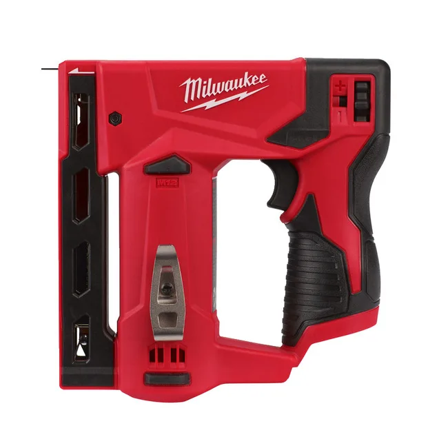 Степлер акумуляторний MILWAUKEE, M12 BST-0 (каркас. кліпса для ременя, картонне пакування)