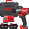 Дриль-шуруповерт акумуляторний безщітковий MILWAUKEE, M18 FDD3-402C, 158Нм (зарядний пристрій М12-18 С, 2 акумулятори М18 В4 4Аг