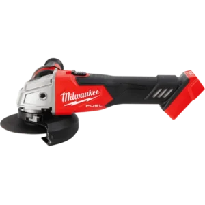 Шліфмашина кутова акумуляторна безщіткова MILWAUKEE, M18 FSAG125X-0, діаметр 125мм (каркас, антивібраційна бічна рукоятка, захис