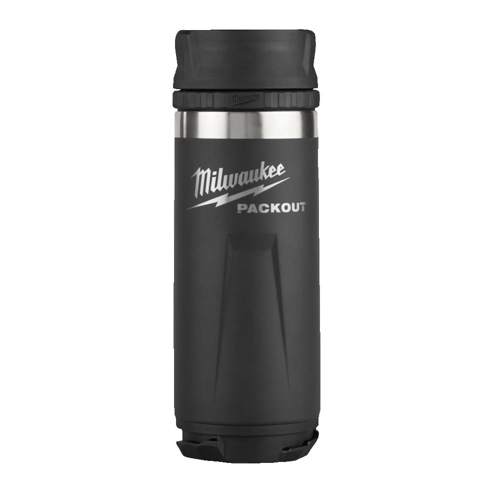 Термочашка PACKOUT MILWAUKEE Sip Lid, 532мл, чорна