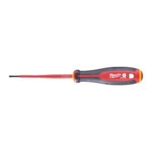 Викрутка з тригранною рукояткою ізольована VDE MILWAUKEE, SL 0,5 х 3,0 х 100 мм