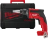 Шуруповерт для гіпсокартону акумуляторний безщітковий MILWAUKEE, M18 FSG-0X (каркас, кліпса для ременя, HD кейс)