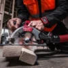 Пила дискова ручна акумуляторна безщіткова MILWAUKEE, M12 FCS442-0, діаметр 140мм (каркас, диск, картонне пакування)