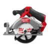 Пила дискова ручна акумуляторна безщіткова MILWAUKEE, M12 FCS442-502X, діаметр 140мм (зарядний пристрій С12 С, 2 акумулятори М12