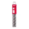 Свердло по металу HSS-G MILWAUKEE DIN340, діаметр 7,0x157х102мм, подовжене, (10шт), пластикова коробка