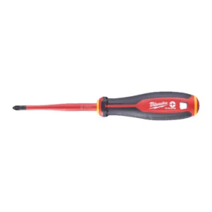 Викрутка з тригранною рукояткою ізольована VDE MILWAUKEE, PZ/SL2 х 100 мм