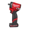 Гайковерт акумуляторний безщітковий 1/2'' MILWAUKEE, M12 FCIWF12G3-502X, 746Нм, з кільцем (зарядний пристрій С12 С, 2 акумулятор
