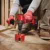 Дриль-шуруповерт акумуляторний безщітковий MILWAUKEE M18 FDD3-0, 158Нм (каркас, кліпса для ременя, бічна рукоять, картонна упако
