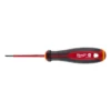 Викрутка з тригранною рукояткою ізольована VDE MILWAUKEE, SL 0,4х2,5х75