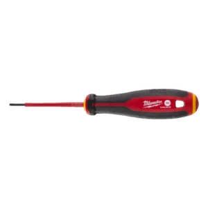Викрутка з тригранною рукояткою ізольована VDE MILWAUKEE, SL 0,4х2,5х75