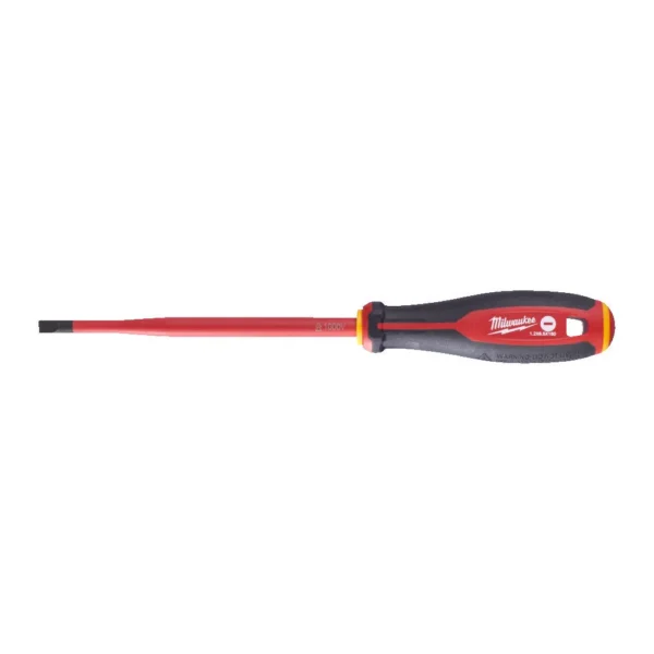 Викрутка з тригранною рукояткою ізольована VDE MILWAUKEE, SL 1,2х6,5х150мм