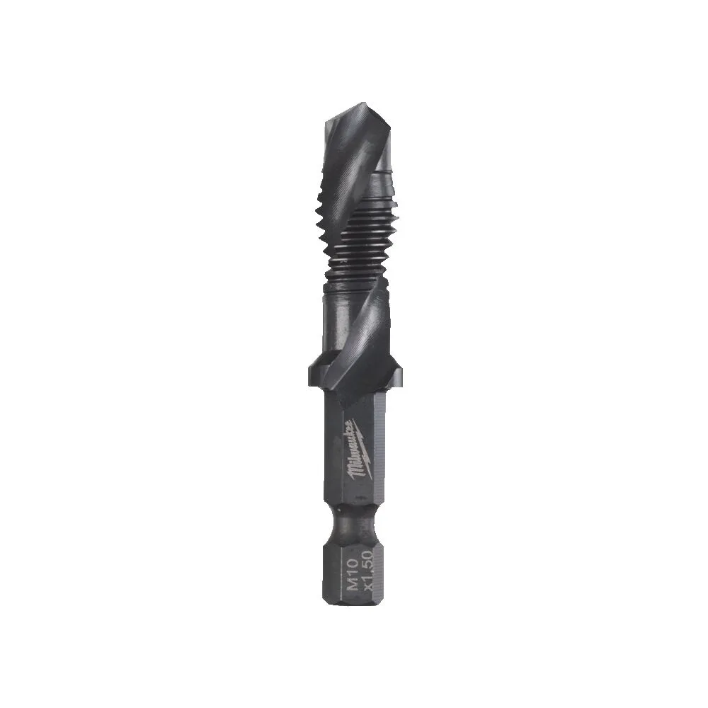 Свердло-метчик 1/4 Hex комбіноване 3-в-1 HSS-G MILWAUKEE, M10x58мм