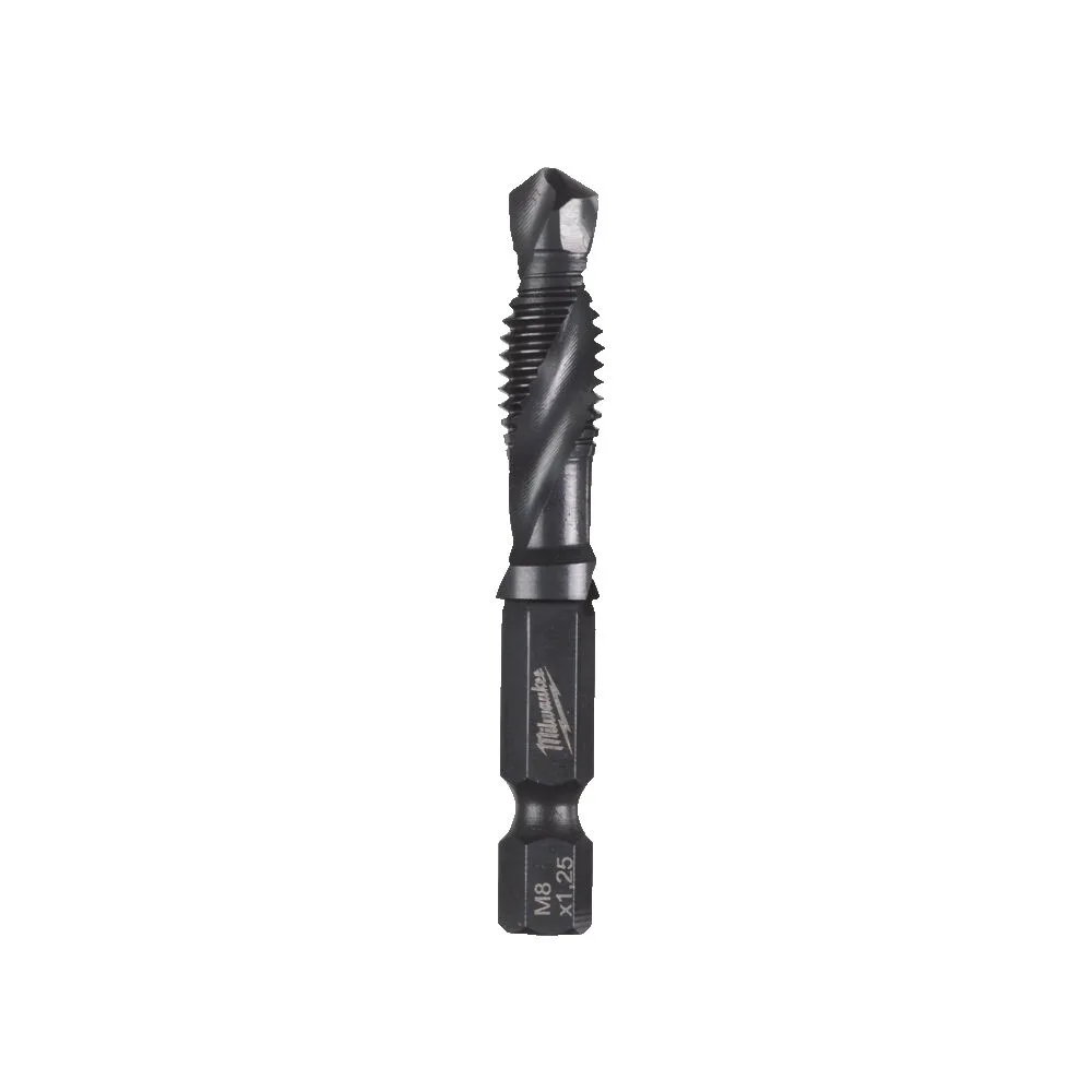 Свердло-метчик 1/4 Hex комбіноване 3-в-1 HSS-G MILWAUKEE, M8x57мм