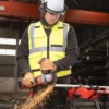 Шліфмашина кутова акумуляторна безщіткова MILWAUKEE, M18 FHSAGO125VXPDB2-0X, діаметр 125мм (антивібраційна бічна рукоятка, захис